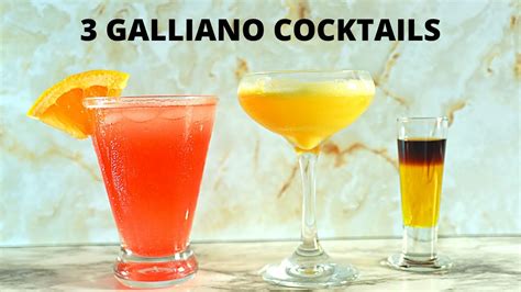 what drinks use galliano.